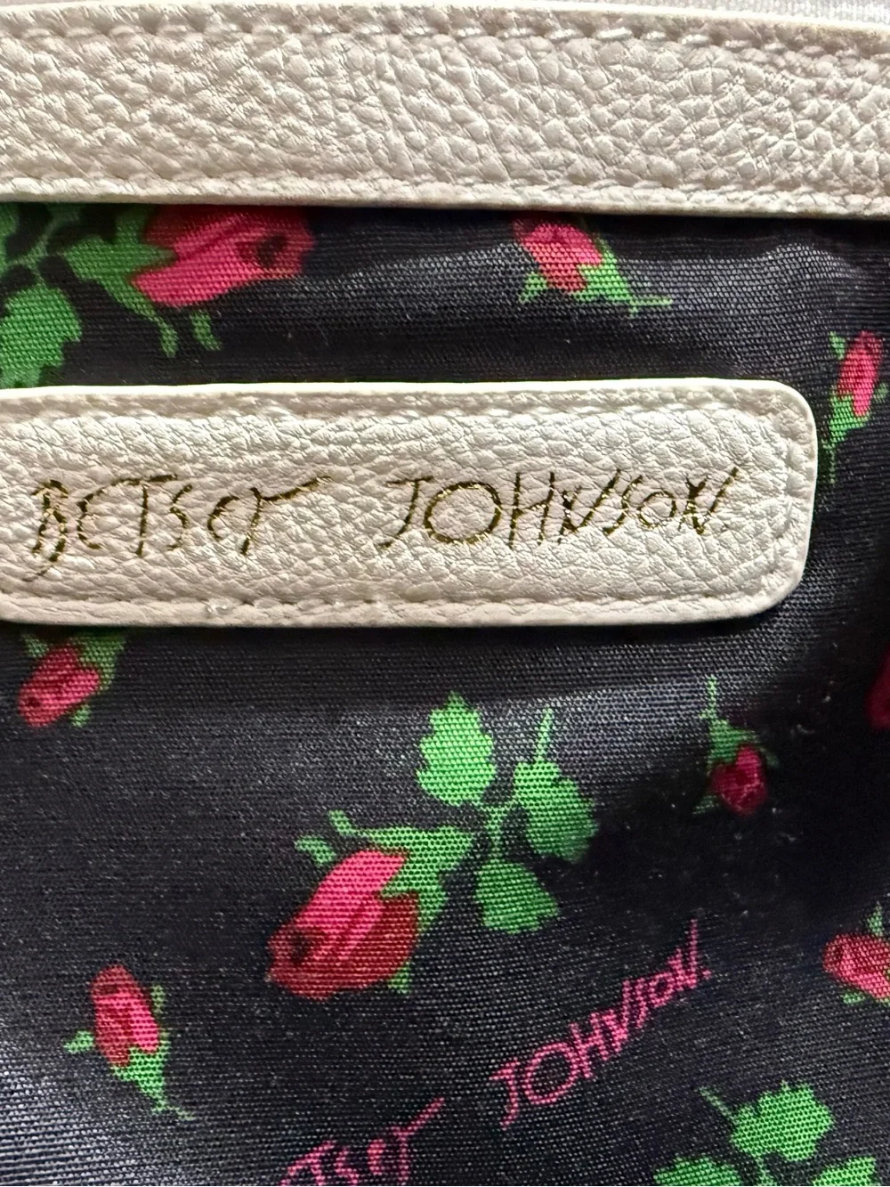 EUC Quilted Betsey Johnson Milkshake Backpack with Pink Cup and Red Cherry lined